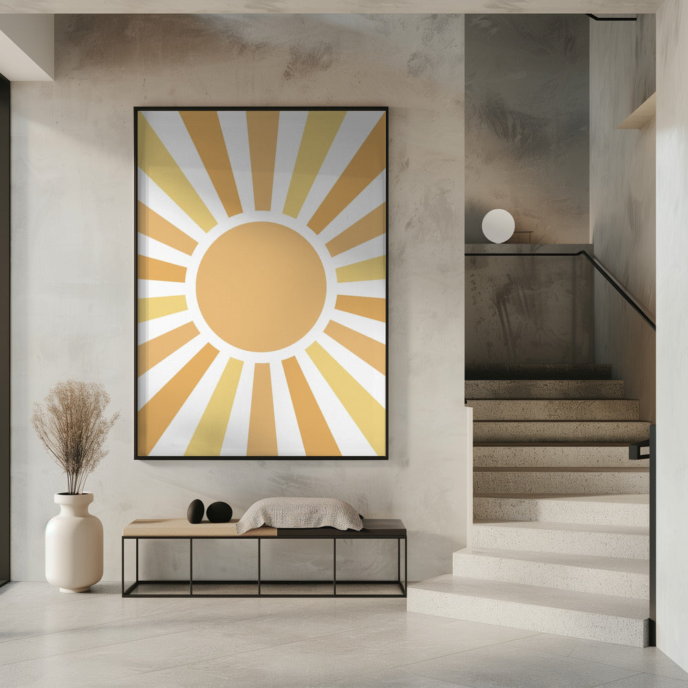 Sun Ray Poster