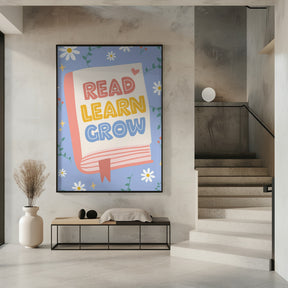 Read Learn Grow 4 Poster