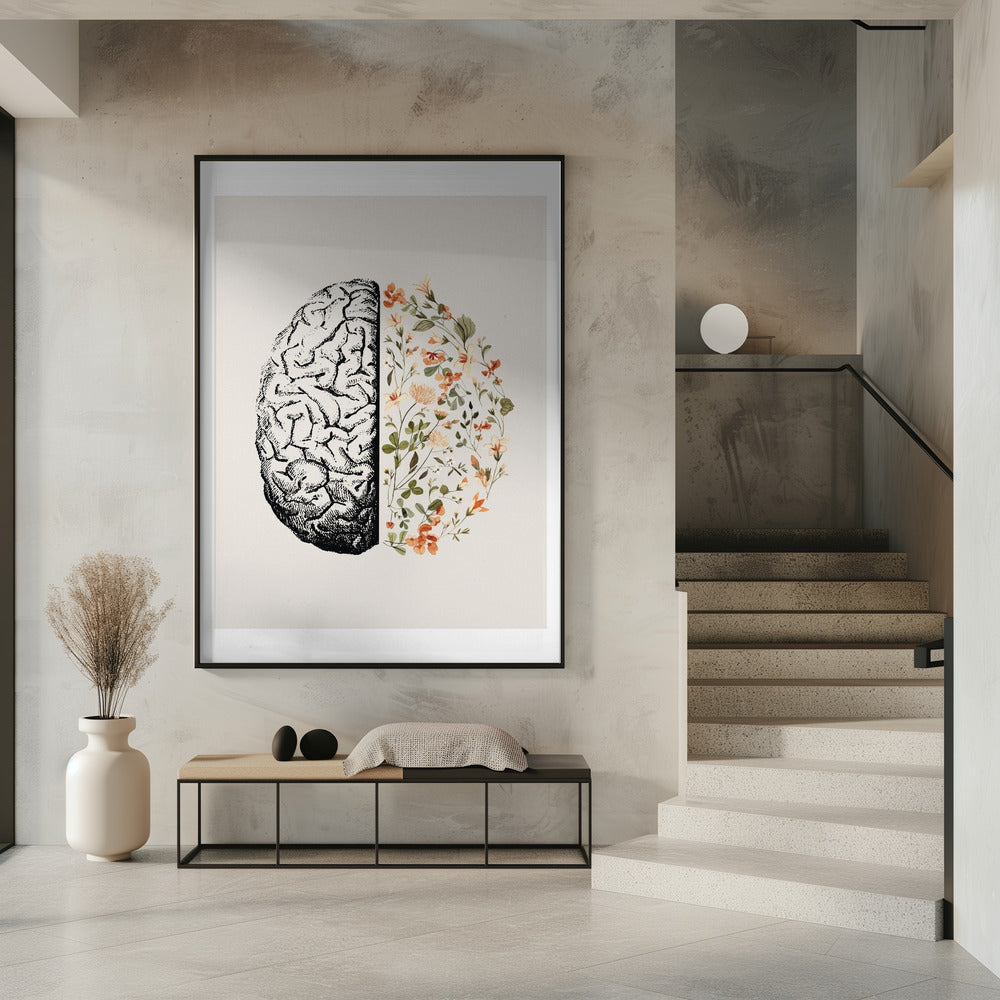 Brain Bloom Poster