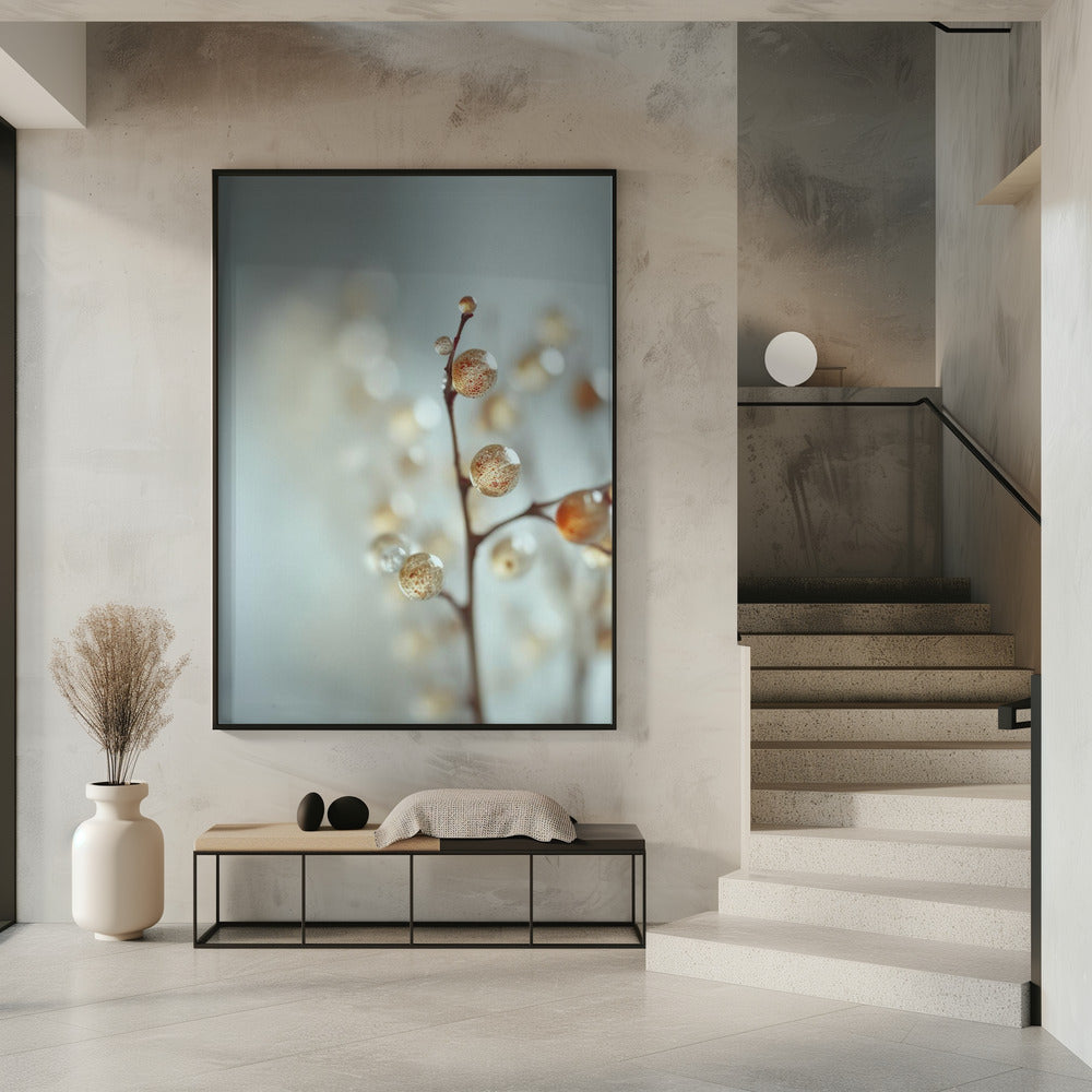 Glassy Berries Poster