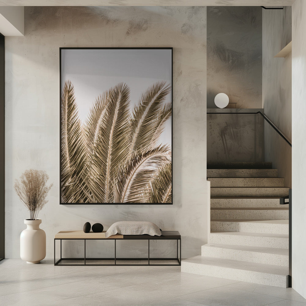 Desert Palm Poster