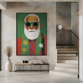 Holiday Santa Poster