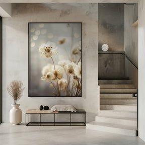 Pastel Flowers No 2 Poster