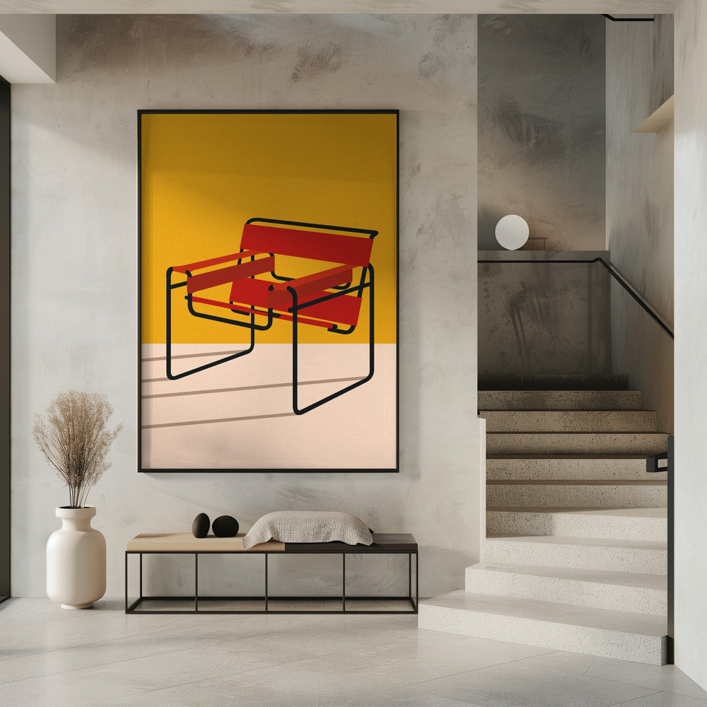 Wassily Chair Marcel Breuer Poster