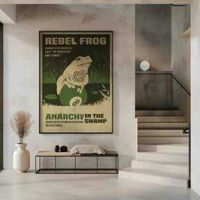 prisoner frog funny poster Poster