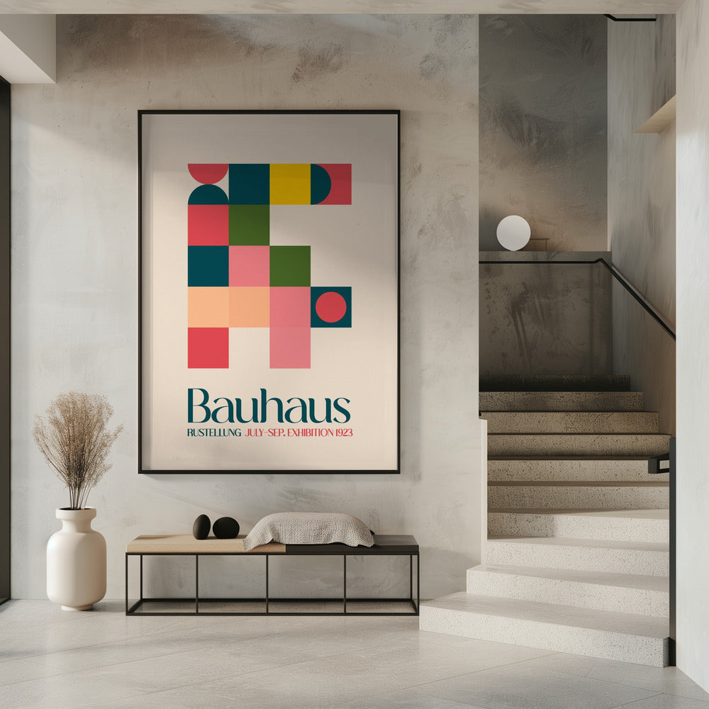 Bauhaus Kutular Poster