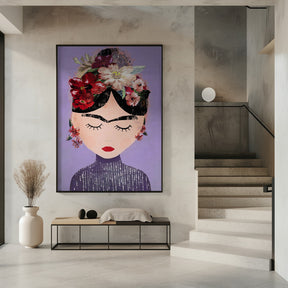 Frida (Purple) Poster