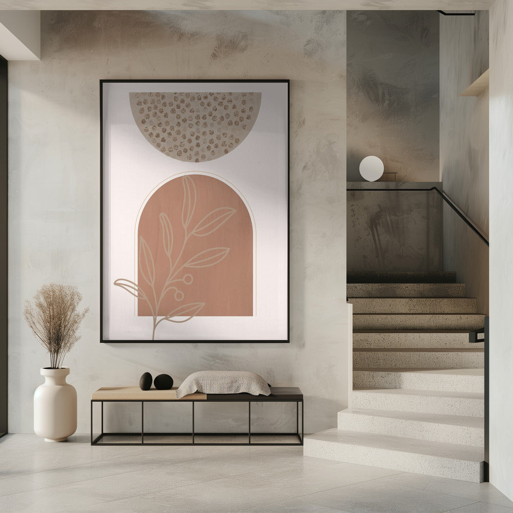 Boho Beige 2 Poster
