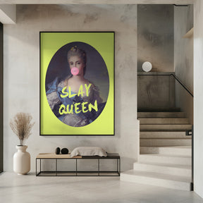 Slayqueenyellow Ratioiso Poster