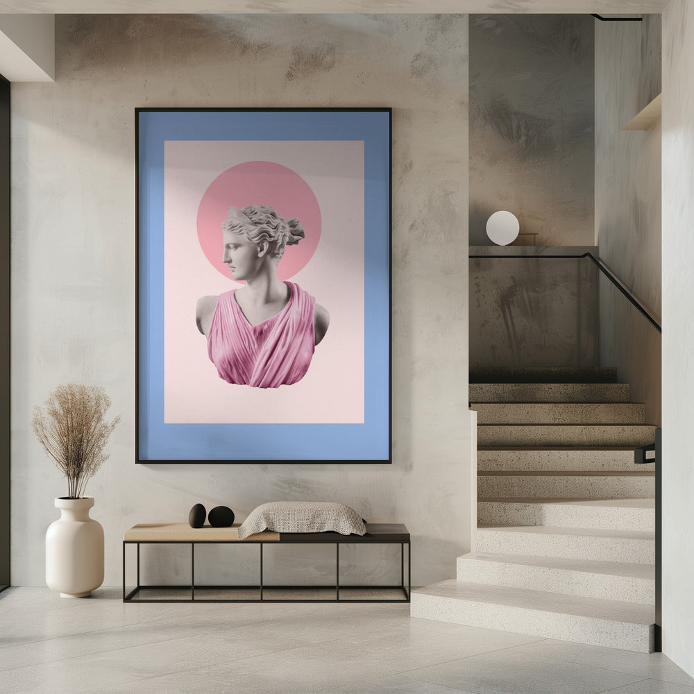 Artemispowderbluepink Ratioiso Poster