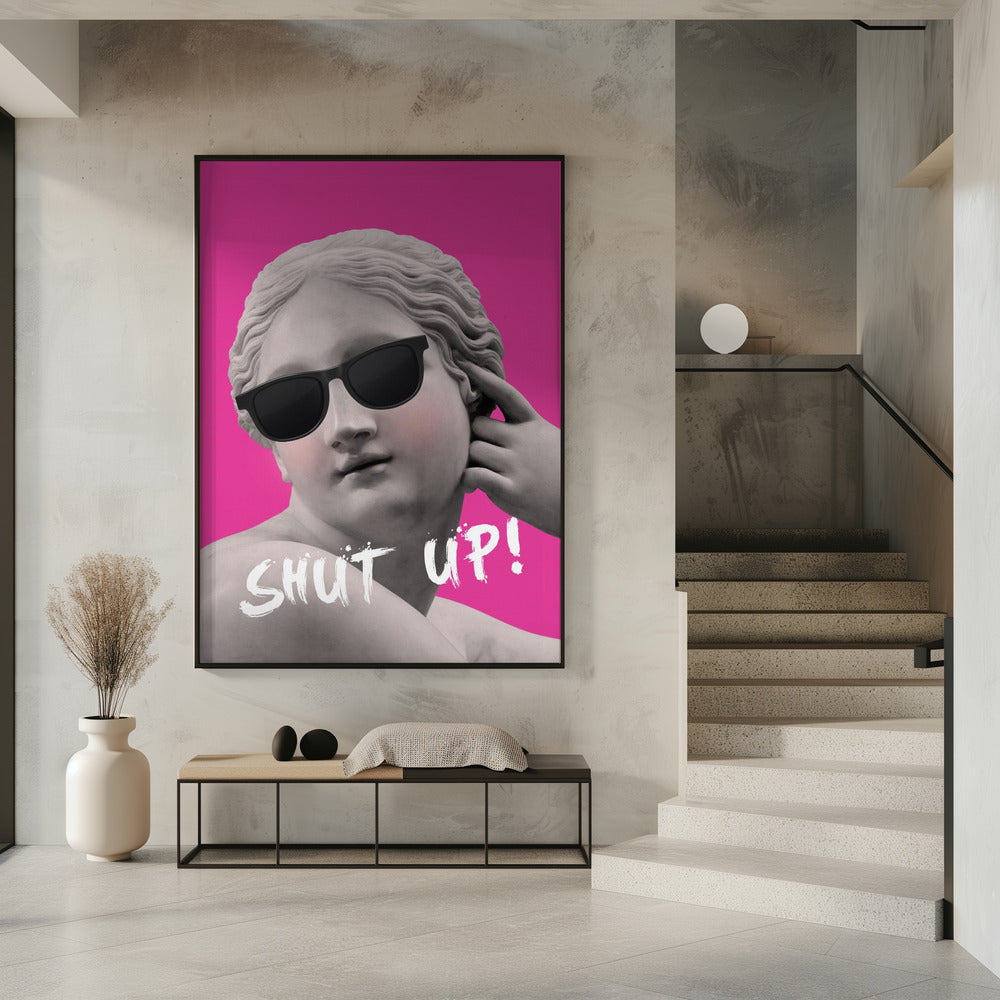 Hot Pink Venus Poster