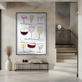 Wine & Drinks Poster