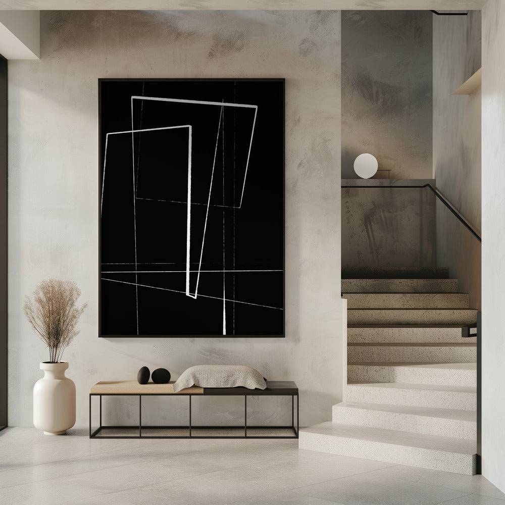 Angular Lines No 3 Poster