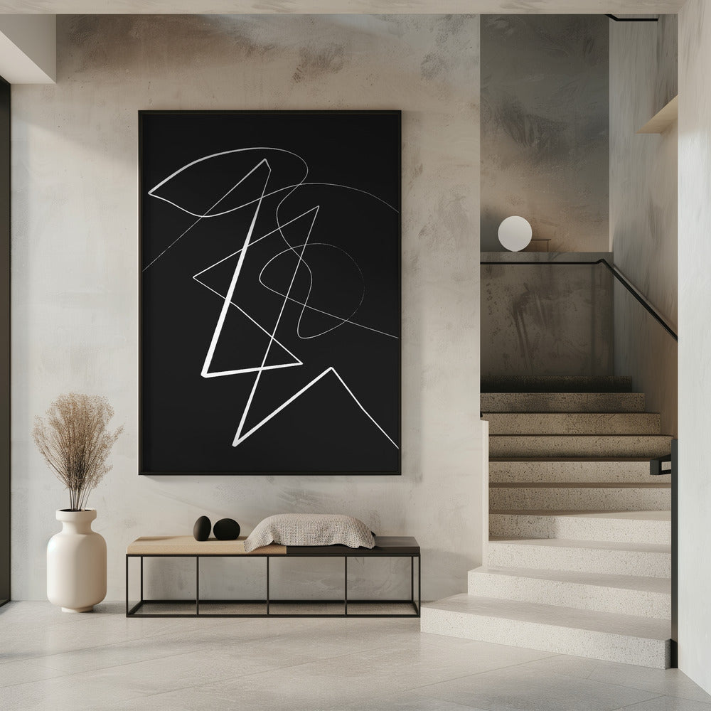 Angular Lines No7 Poster