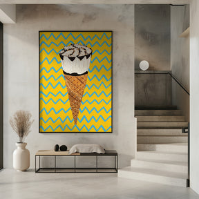 Cornetto Zig Zag Poster