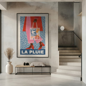 La Pluie French Style Poster