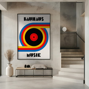 Bauhaus Musik Vinyl Poster