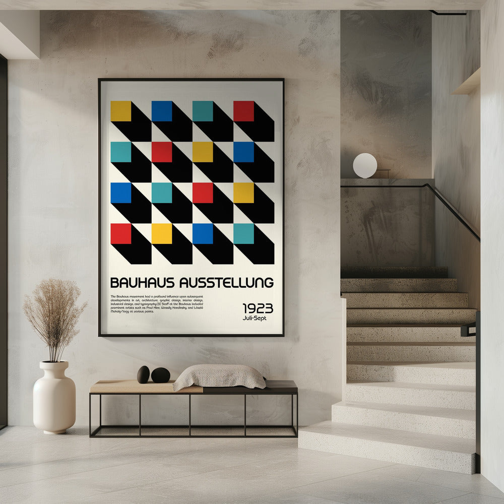 Bauhaus Ausstellung Poster