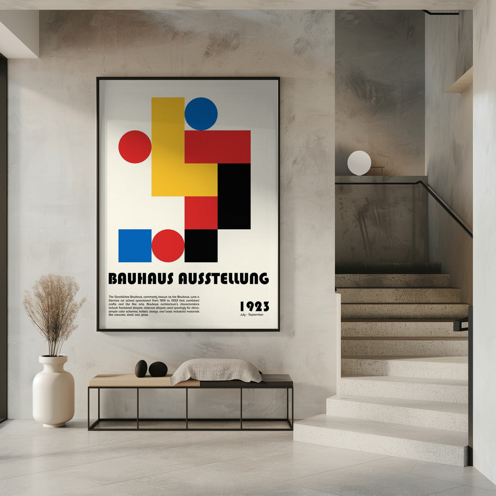 Bauhaus Ausstellung Poster