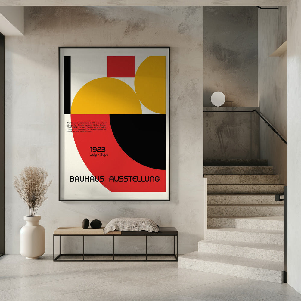 Bauhaus Ausstellung Poster