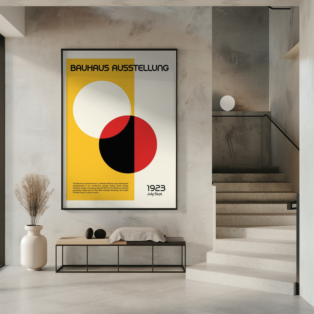 Bauhaus Ausstellung Poster