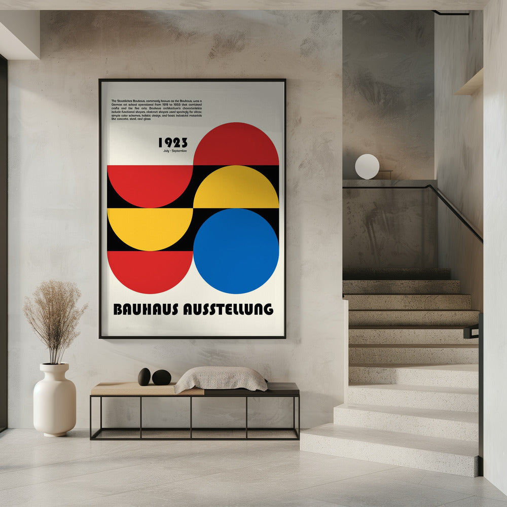 Bauhaus Ausstellung Poster