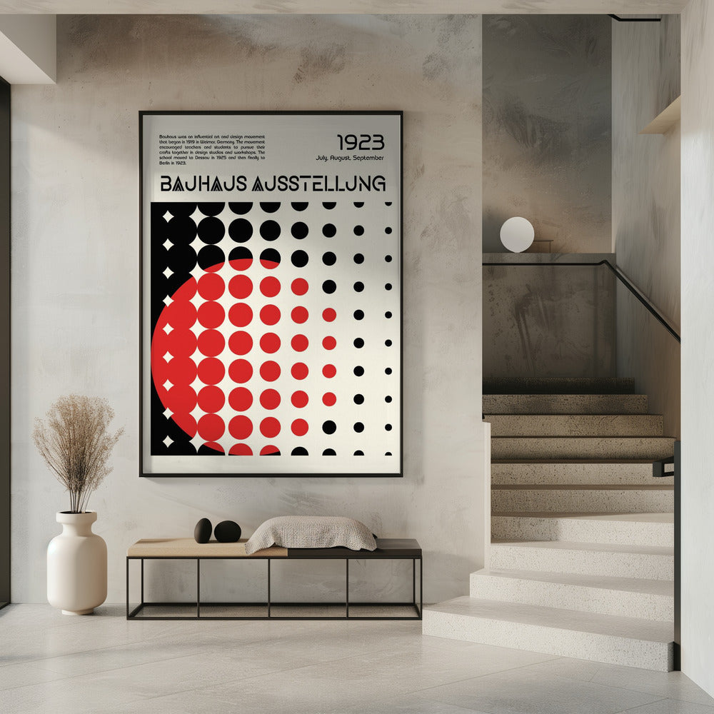 Bauhaus Ausstellung Poster