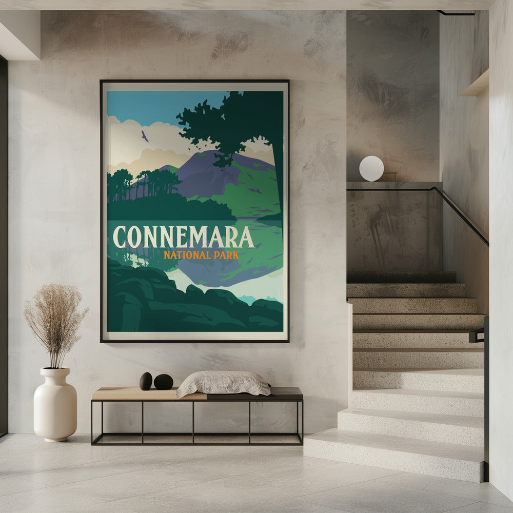 Connemara Travel Print Poster