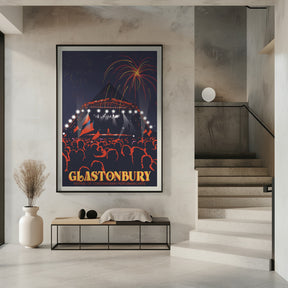 Glastonbury Festival Print Poster