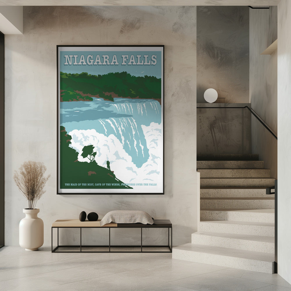 Niagara FallsTravel Print Poster