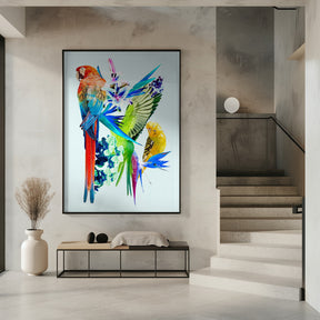 Birds of Paradise I Poster