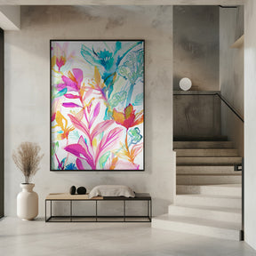 Floral Burst Poster