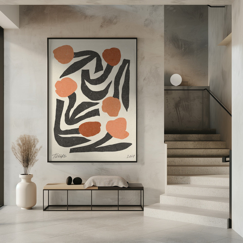 Modern Flower 03 Poster