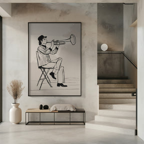 Trumpet Man Poster