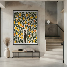 In The Lemon Garden Poster