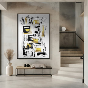 ABSTRACT ART Squaremania Poster