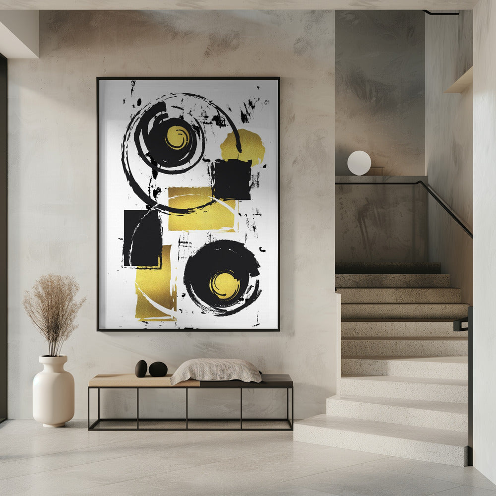 ABSTRACT ART Geometry Poster