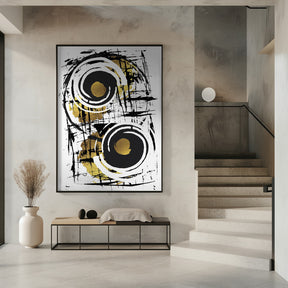 ABSTRACT ART Hypnotizing Poster