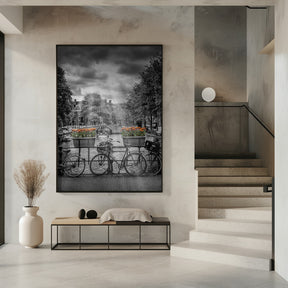 Amsterdam Cityscape Poster