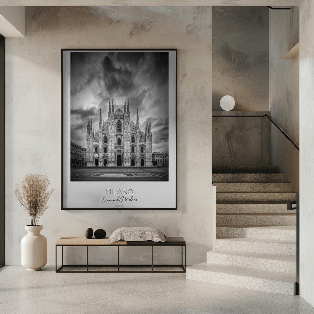 In focus: MILAN Cathedral Santa Maria Nascente Poster