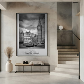 In focus: LONDON Westminster Poster