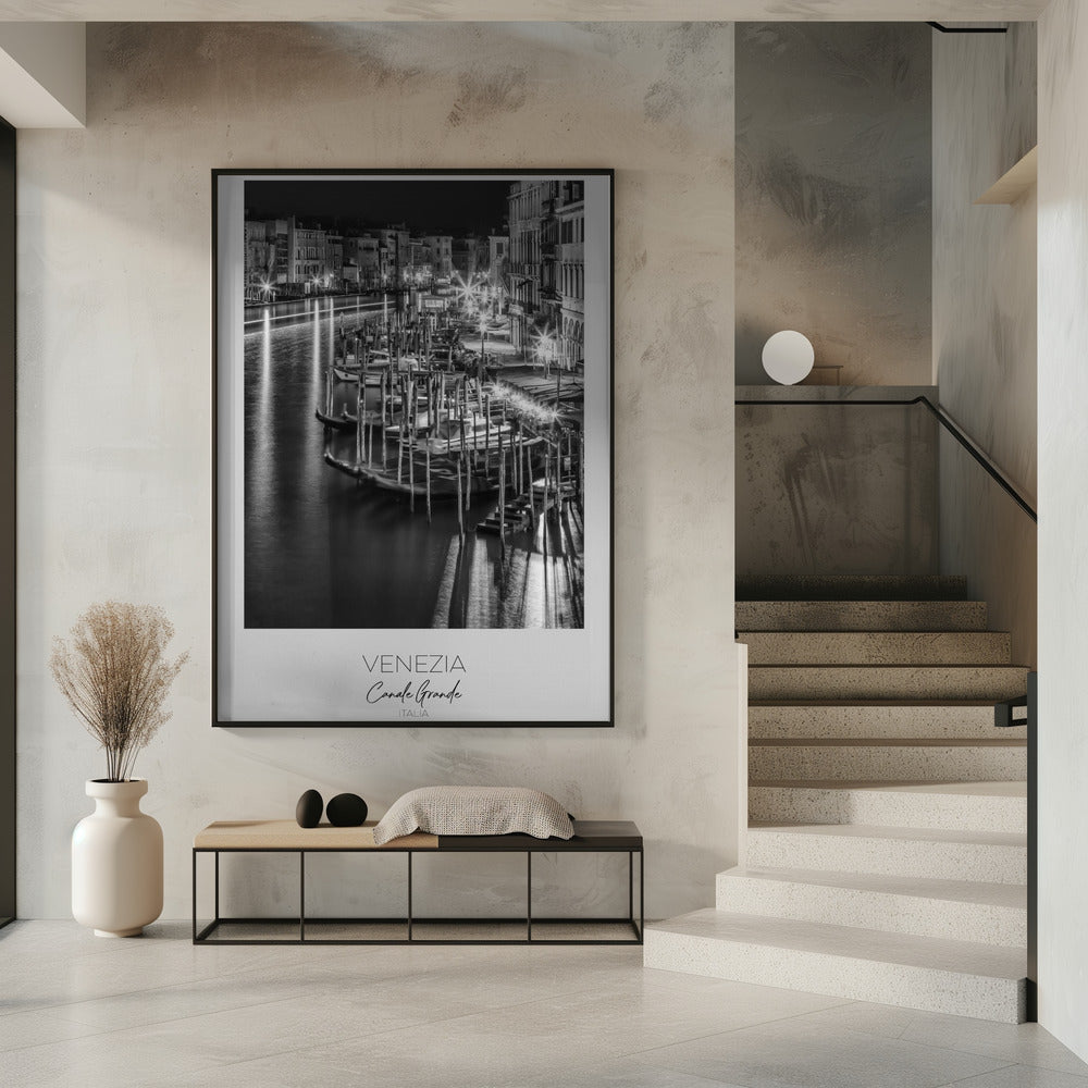 In focus: VENICE View from Rialto Bridge Poster