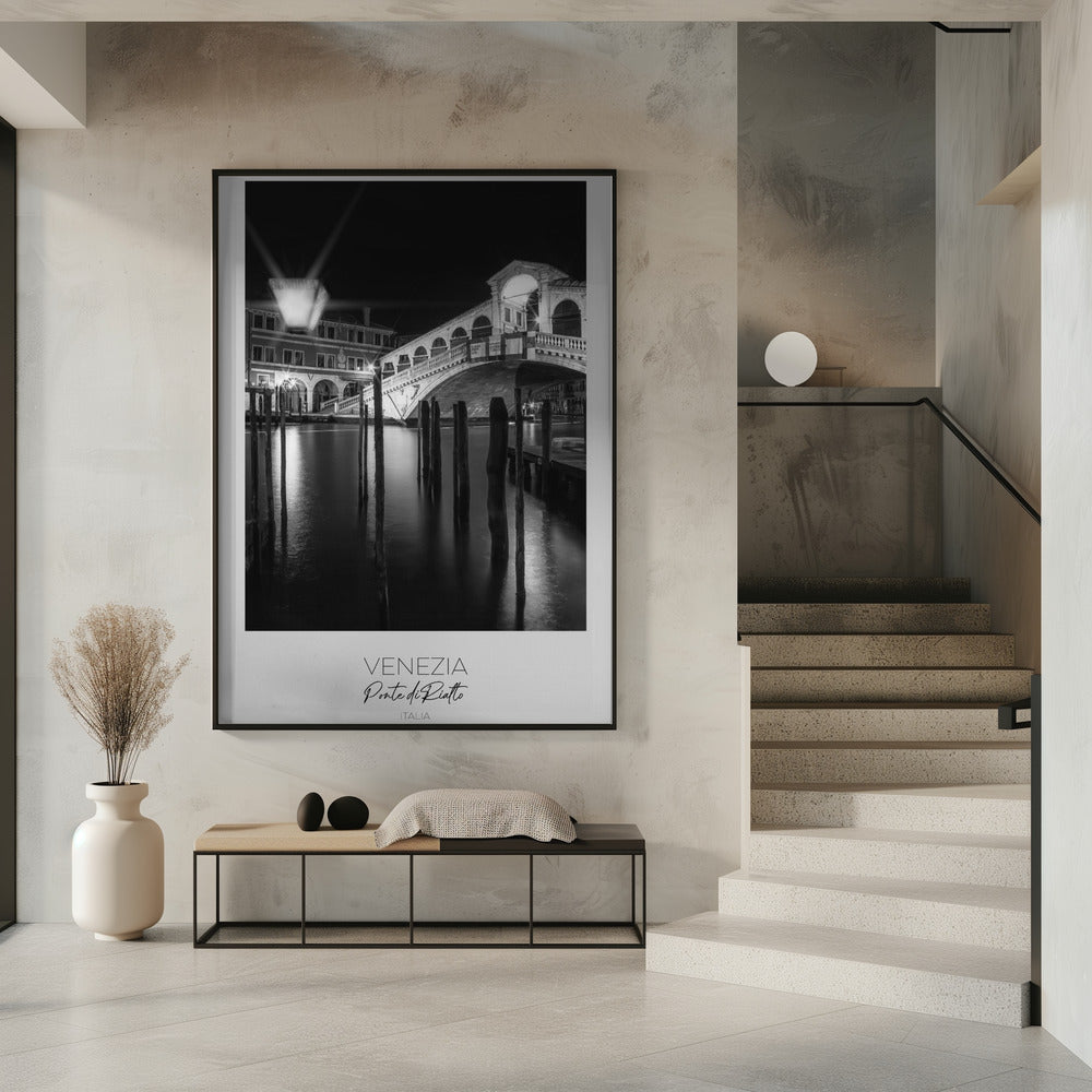 In focus: VENICE Rialto Bridge Poster