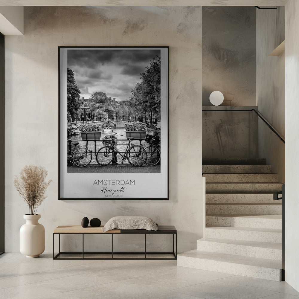 In focus: AMSTERDAM Herengracht Poster