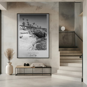 In focus: SAN DIEGO Sunset Cliffs Poster