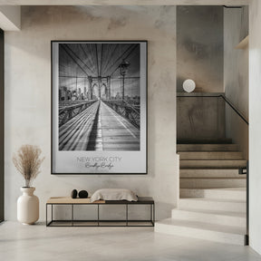 In focus: NEW YORK CITY Brooklyn Bridge Poster