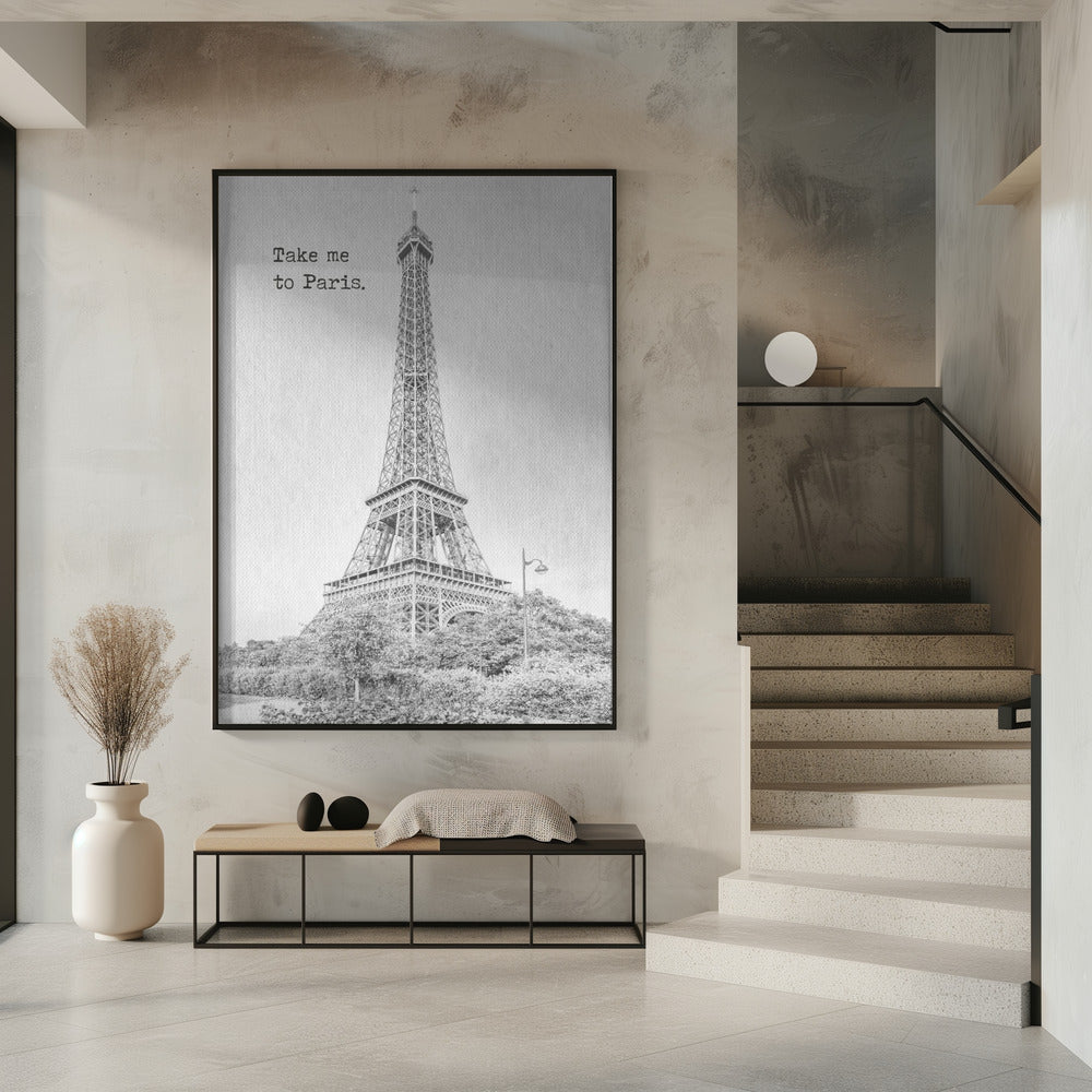 Take me to Paris Poster