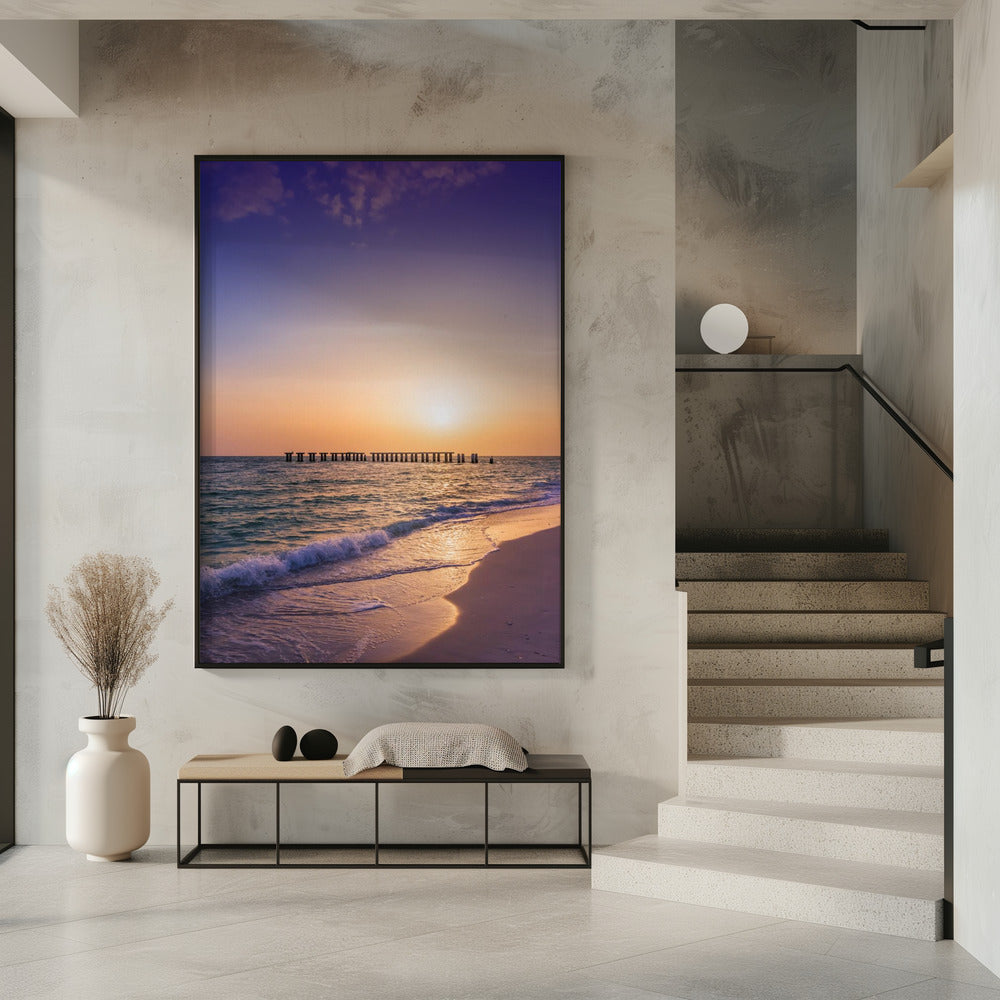 Gasparilla Island Sunset Poster