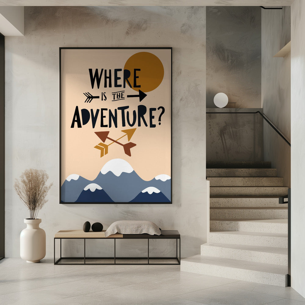 Where Is the Adventure Poster