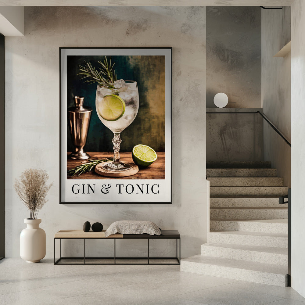 Gin &amp; Tonic Poster